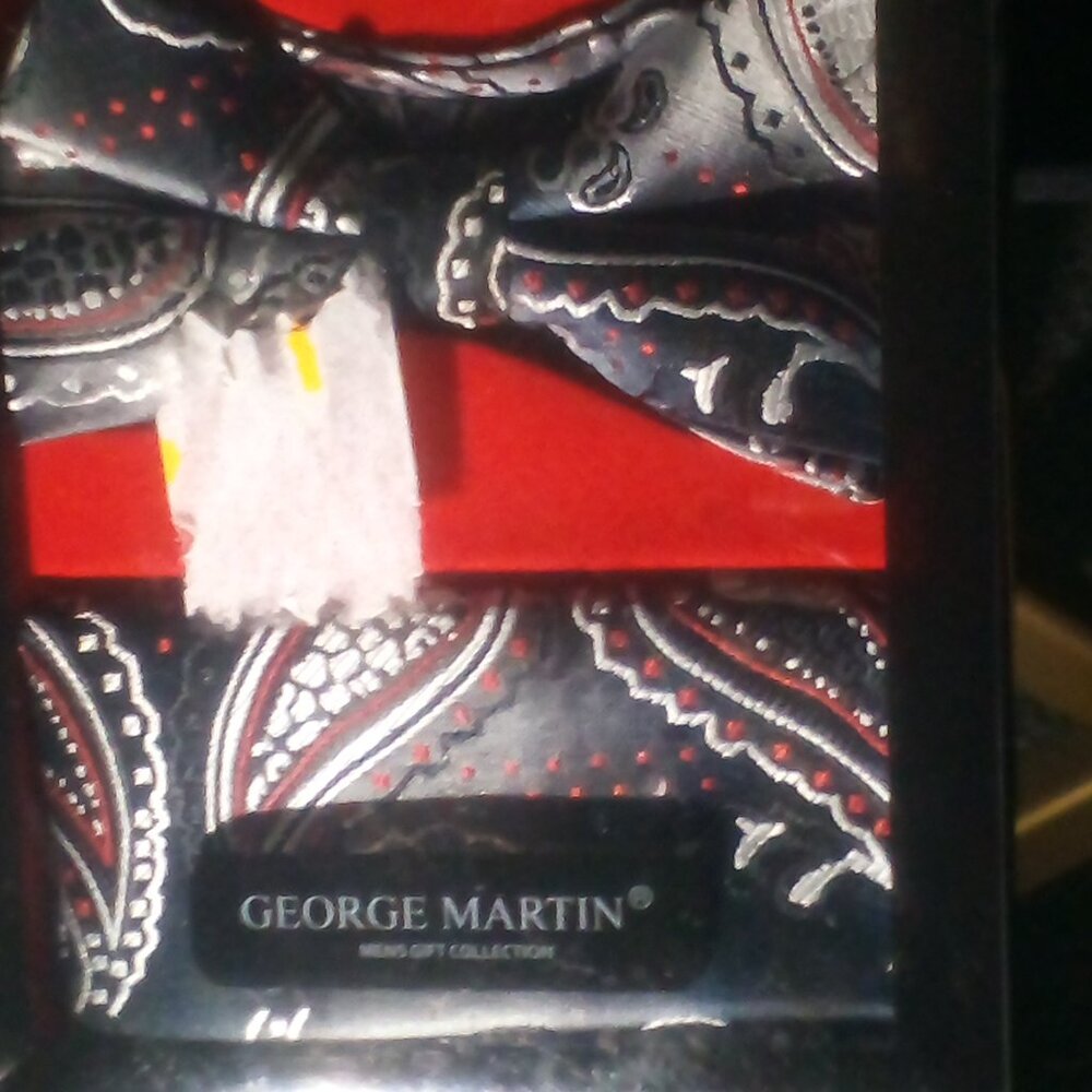 Bow tie and handkerchief